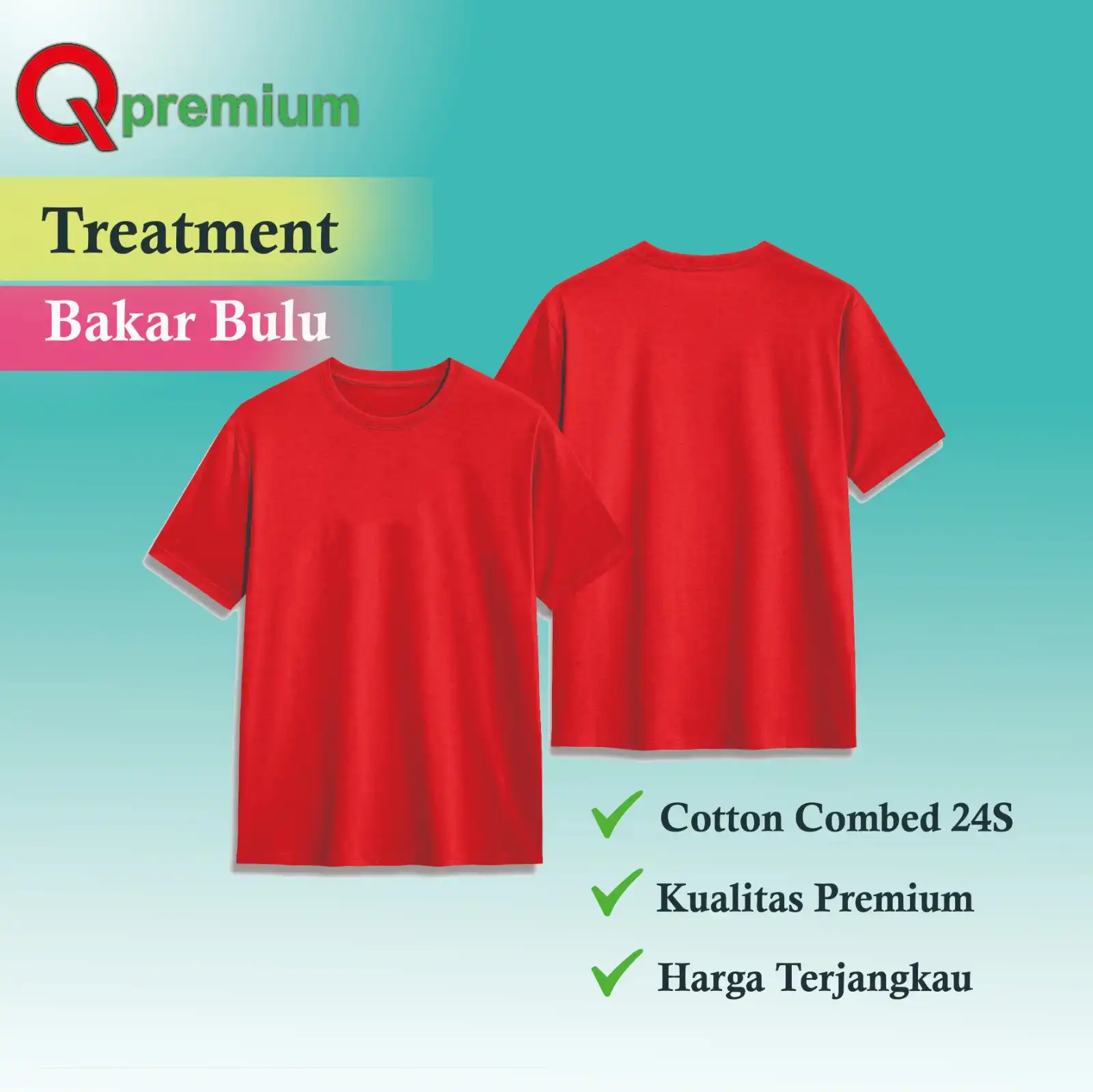 T-SHIRT PRIA 24S PRIA RED